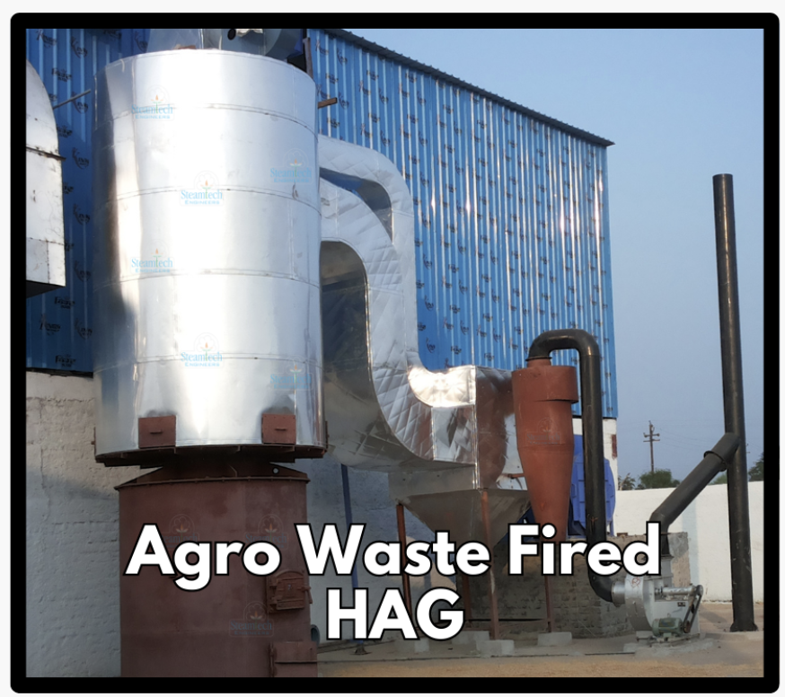 Biomass Briquetting Coal Fired Hot Air Generator